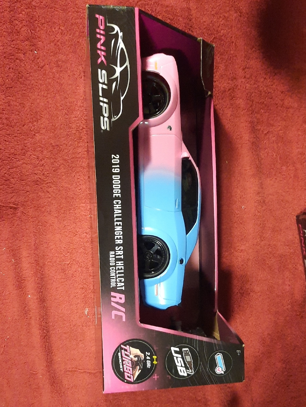 Pink Slips 2019 Dodge Challenger SRT Hellcat Remote Control RC Car